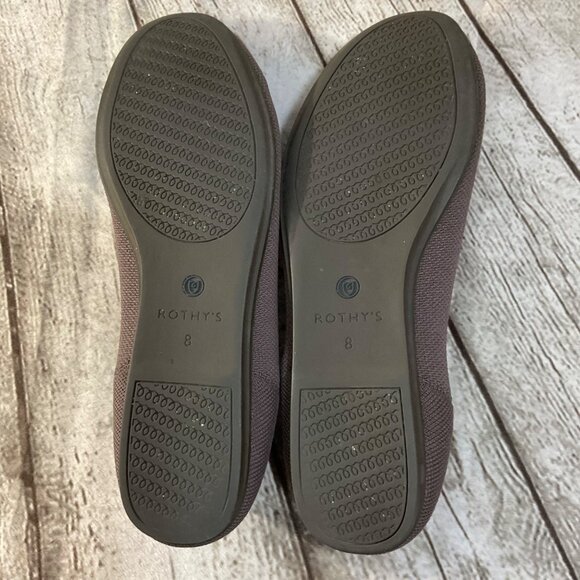 Rothys The Flat Sz 8 Mink Retired - Picture 6 of 6